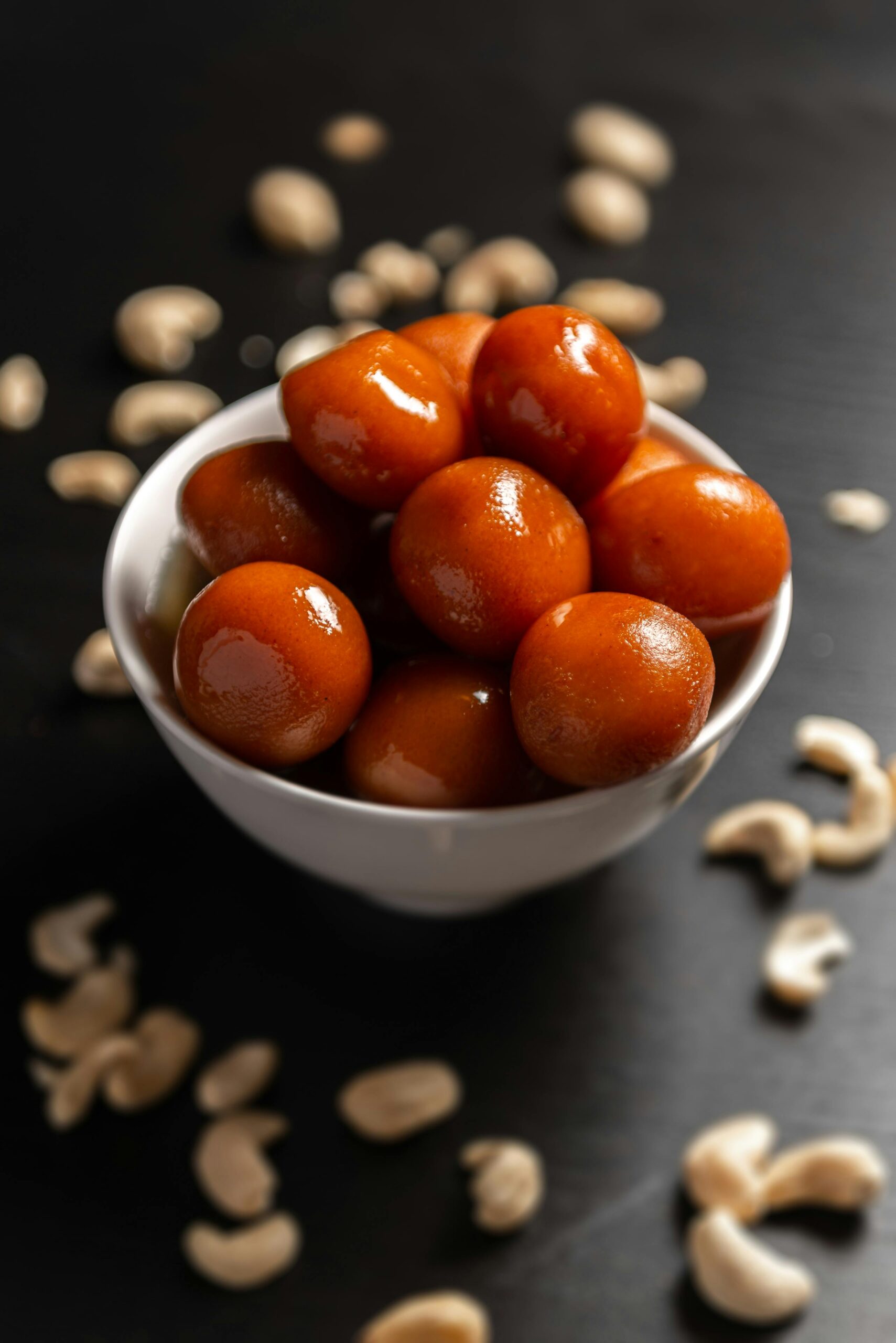 bowl of gulab jamun