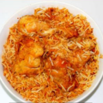 chicken biryani plate